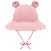 Baby Sun Hats 6-12 Months Baby Girl Sun Hat Toddler Girl Hat Baby Sun Hats for Toddler Girls Baby Beach Hat Cute Pink